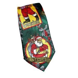 Christmas Holiday Santa Claus Ties